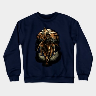 Samurai colored version Crewneck Sweatshirt